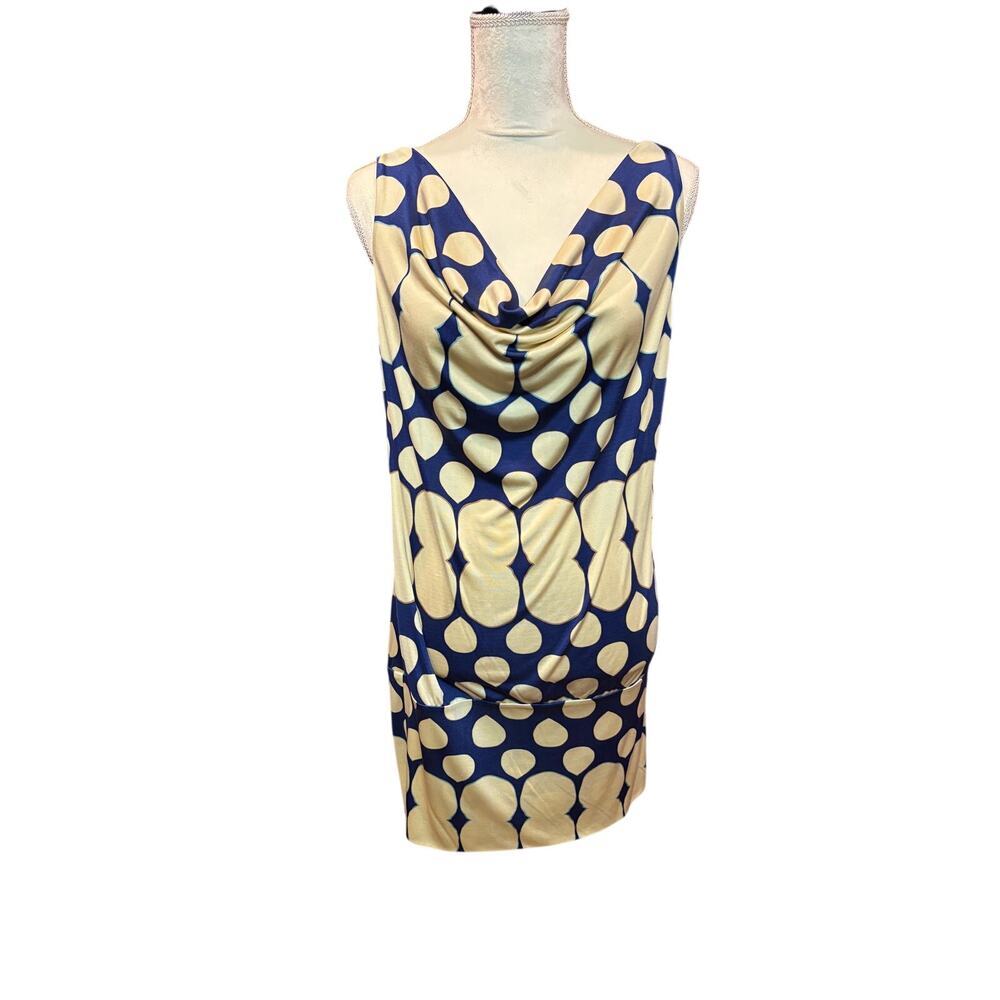 Diane Von Furstenberg Silk Print Mini Dress Size S